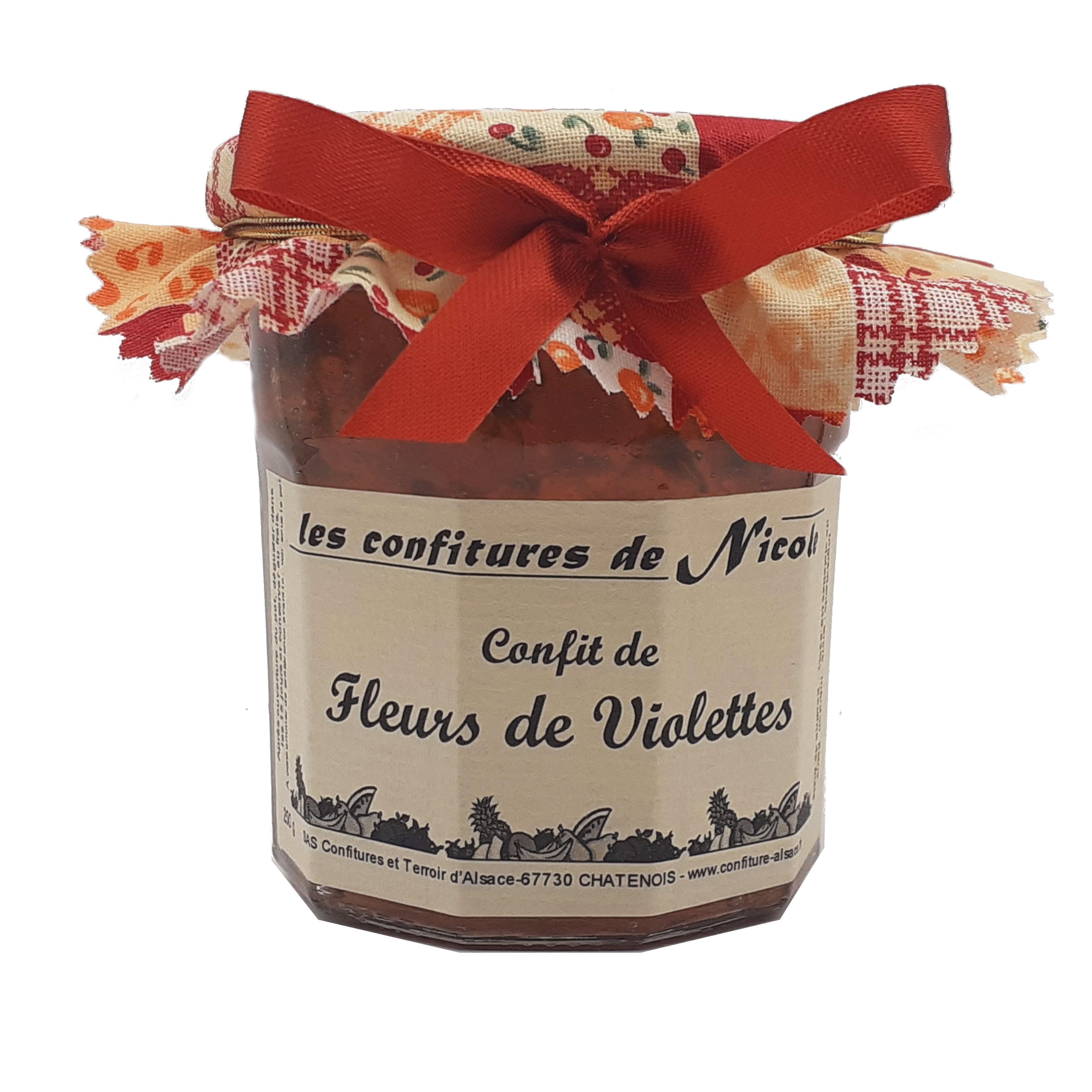 Confit de fleurs de Violettes