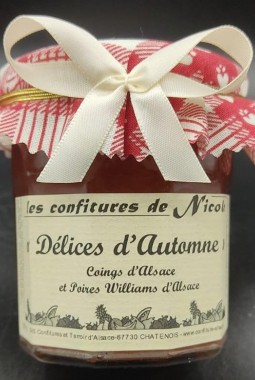 La recette du moment : Coings d'Alsace et Poires Williams d'Alsace