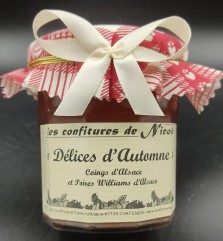 La recette du moment : Coings d'Alsace et Poires Williams d'Alsace