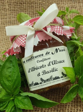 Abricots d'Alsace et Basilic